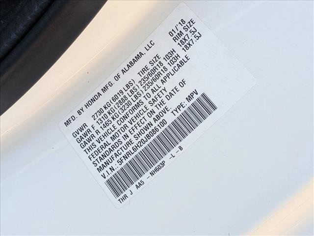 Used 2018 Honda Odyssey LX image 17