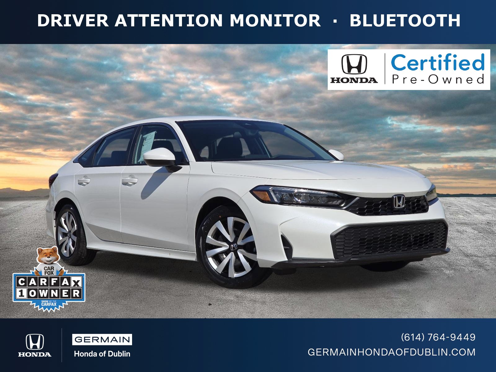 Certified 2026 Honda Civic LX