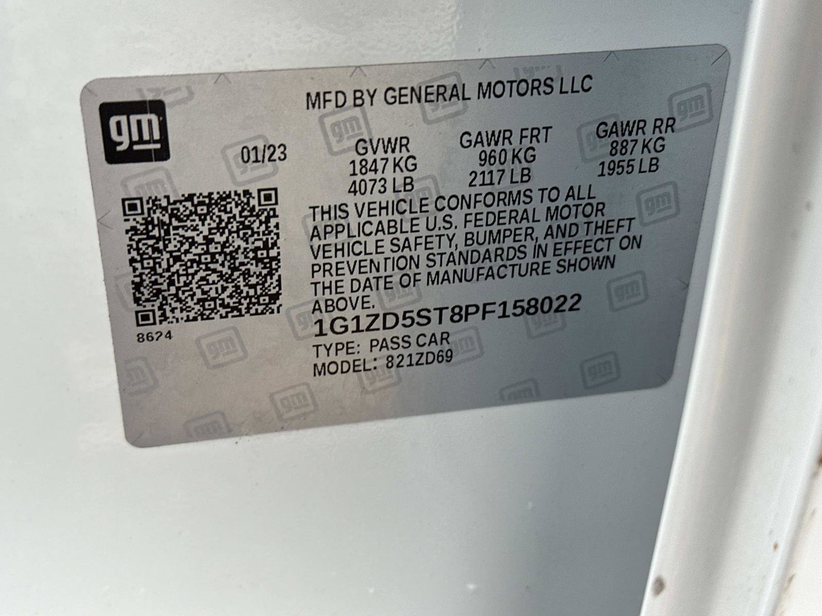 Certified 2023 Chevrolet Malibu LT image 19