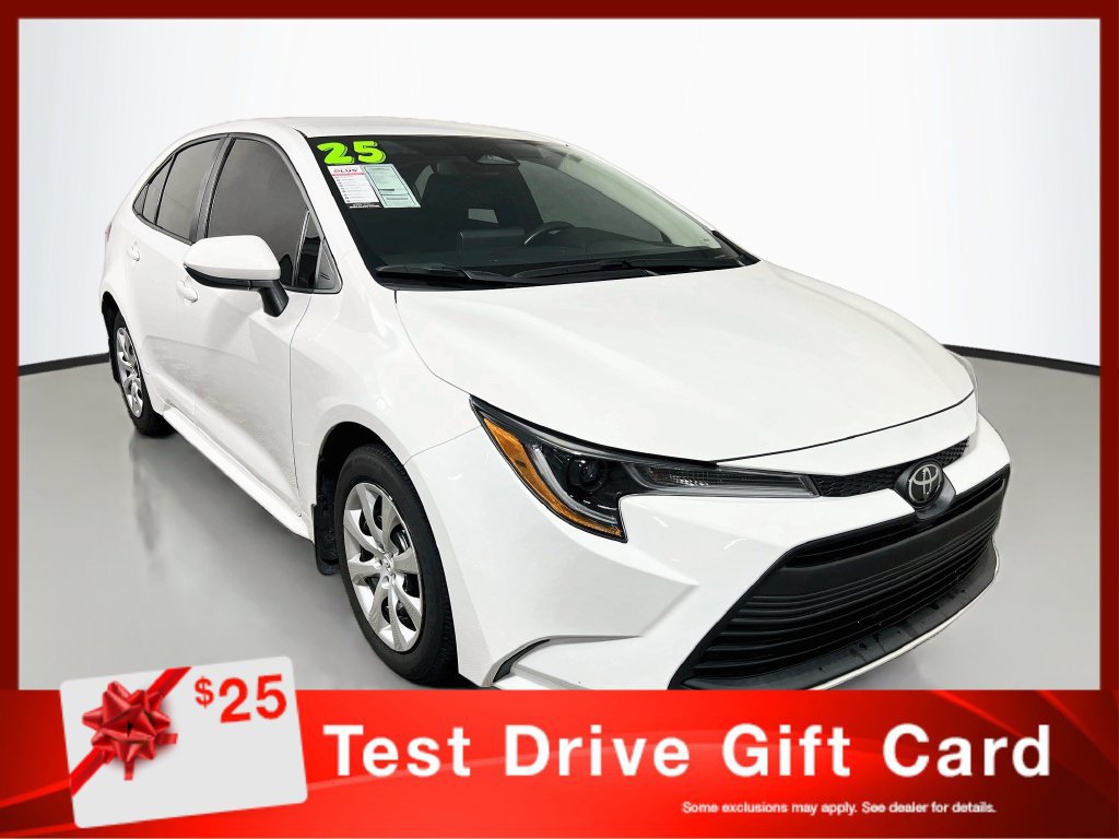 Used 2025 Toyota Corolla LE FWD image 1