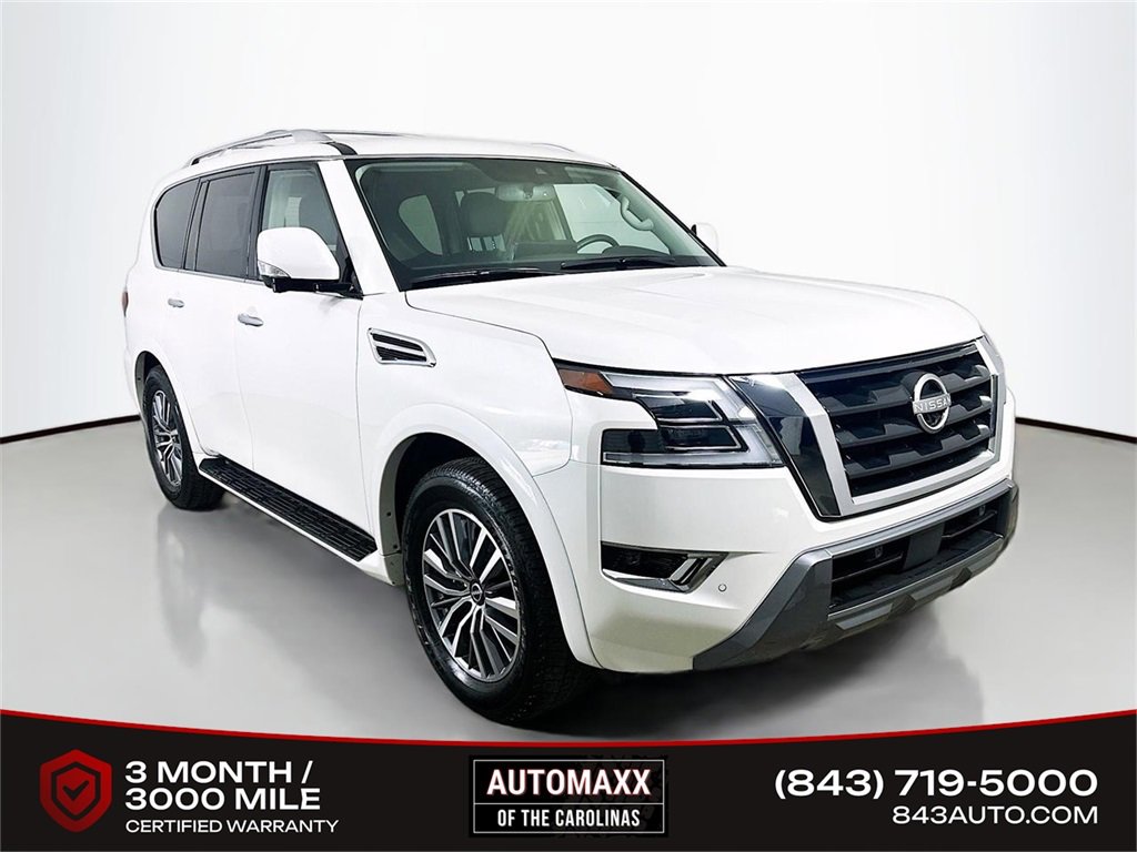 Used 2024 Nissan Armada SL w/ Captain's Chairs Package
