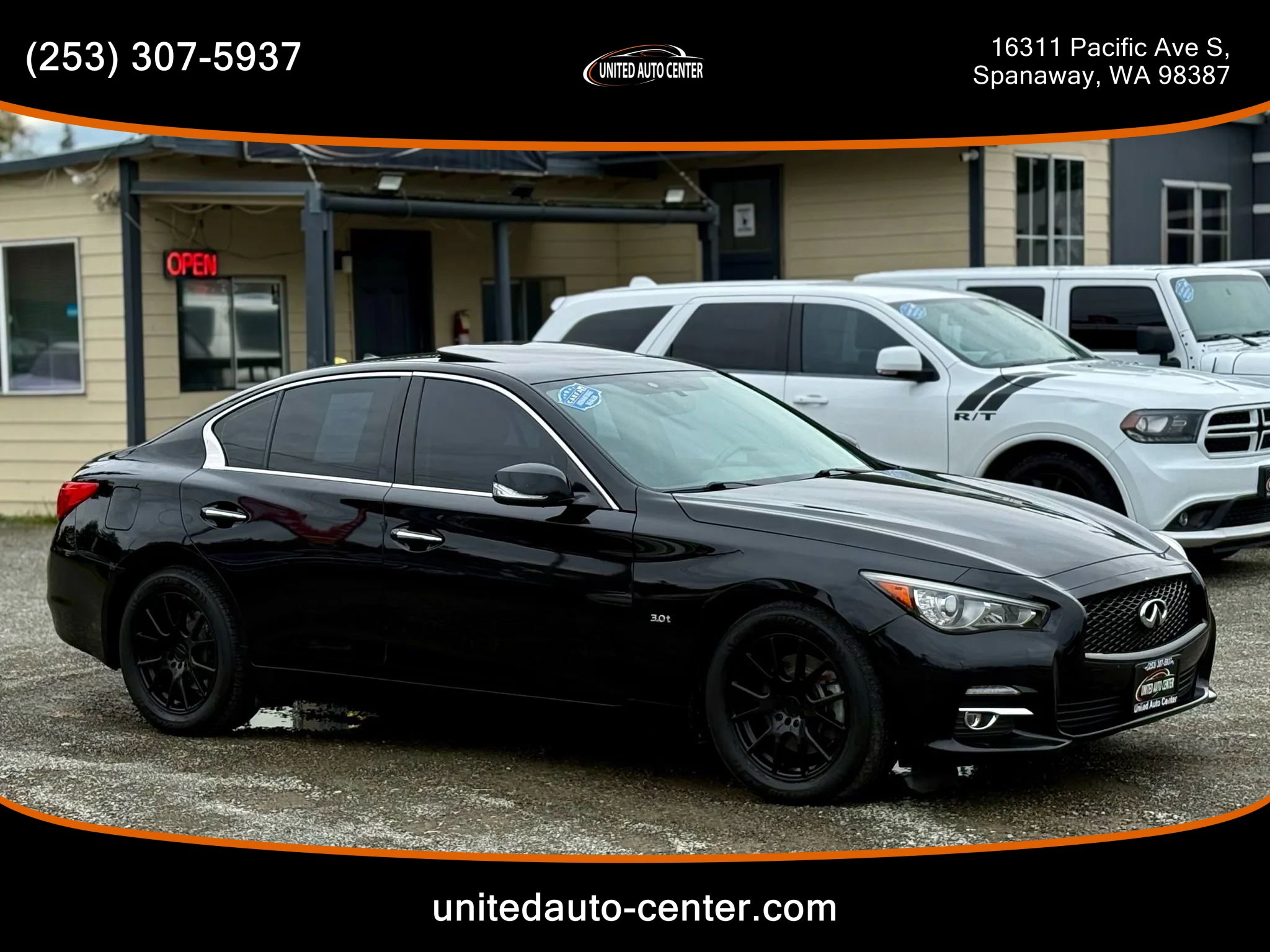Used 2017 INFINITI Q50 3.0t Premium image 3
