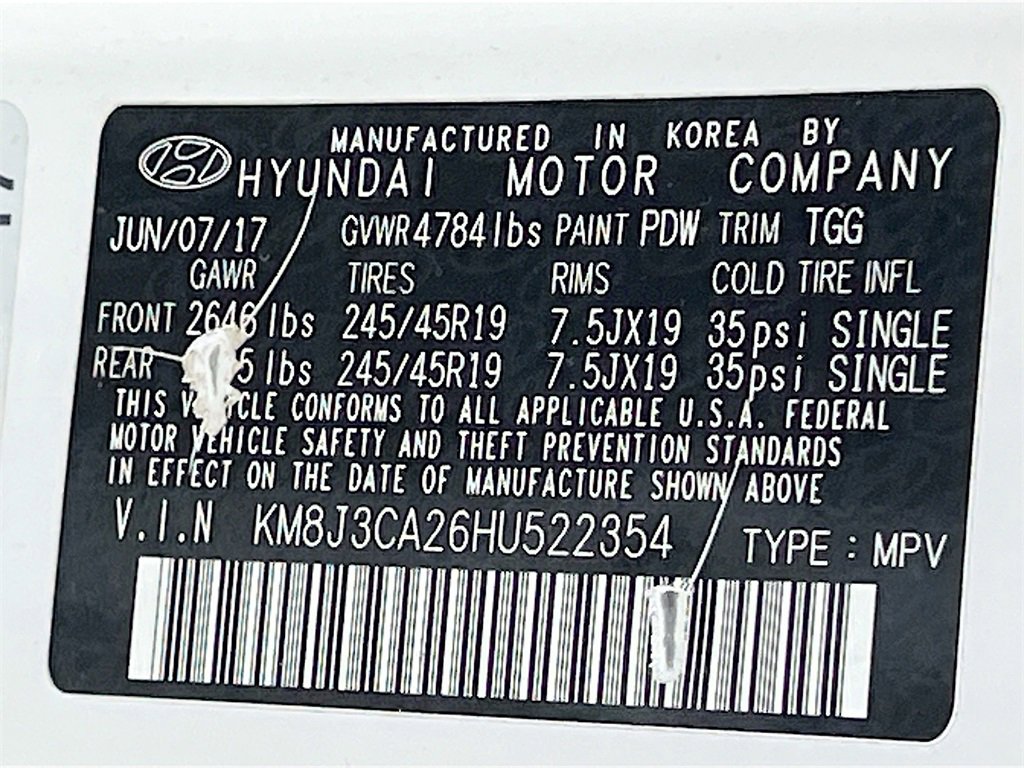 Used 2017 Hyundai Tucson Sport image 30