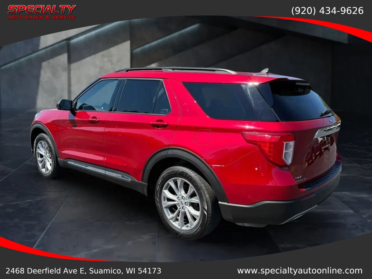Used 2021 Ford Explorer XLT w/ Equipment Group 202A AWD/4WD image 9