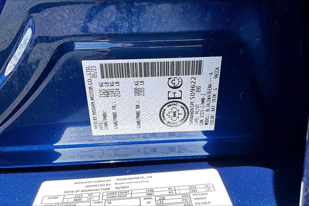 Used 2023 Nissan Maxima SL FWD image 22