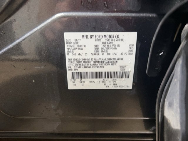 Used 2017 Ford Edge Titanium w/ Technology Package AWD/4WD image 32