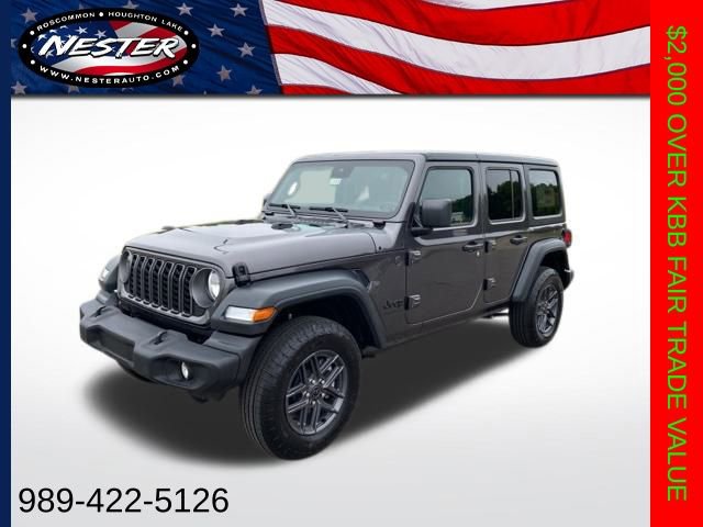 New 2025 Jeep Wrangler Sport S