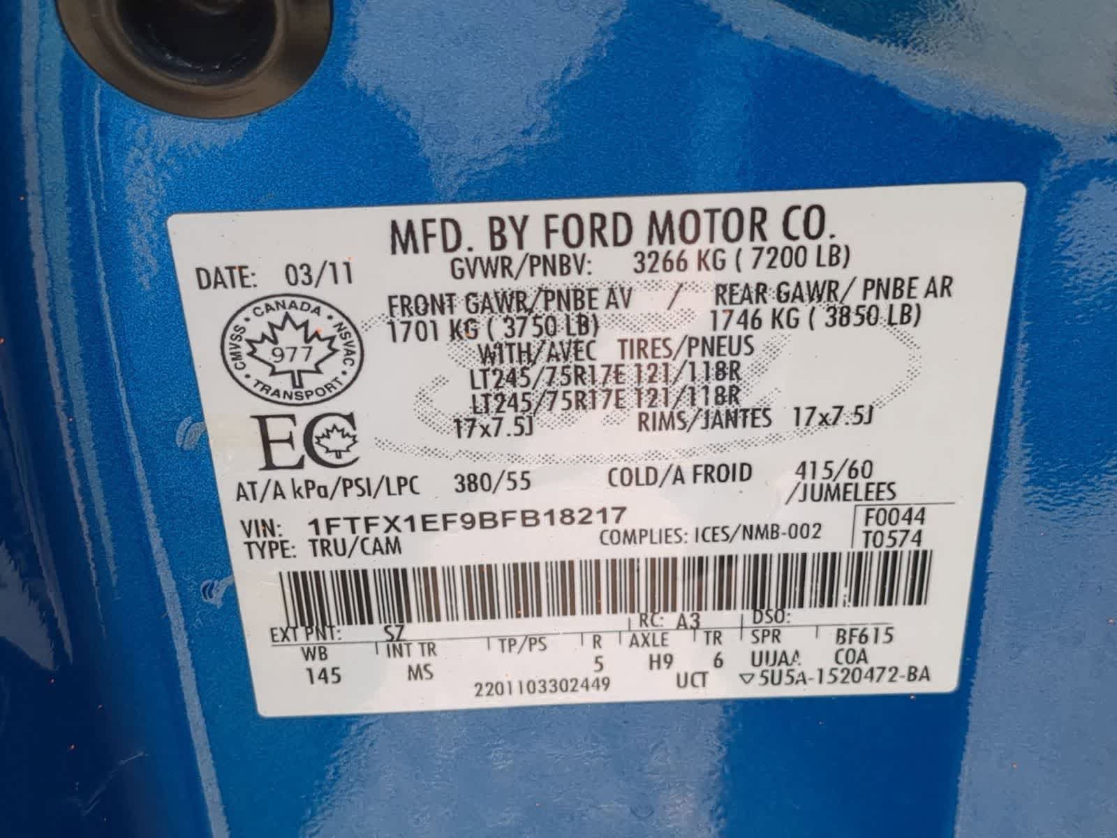 Used 2011 Ford F150 XLT w/ Trailer Tow Pkg AWD/4WD image 29