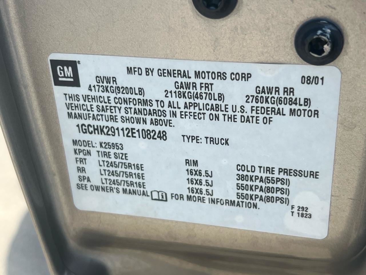 Used 2002 Chevrolet Silverado 2500 LS w/ Off-Road Skid Plate Pkg AWD/4WD image 44