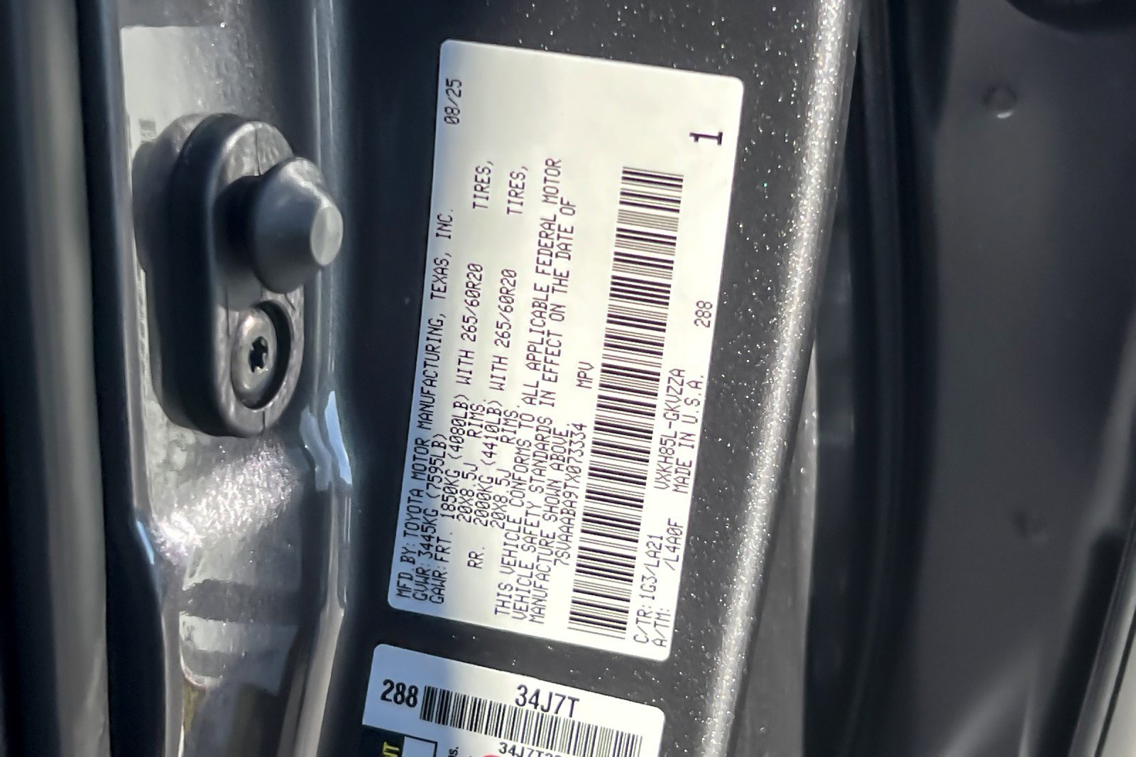 New 2026 Toyota Sequoia Platinum image 25