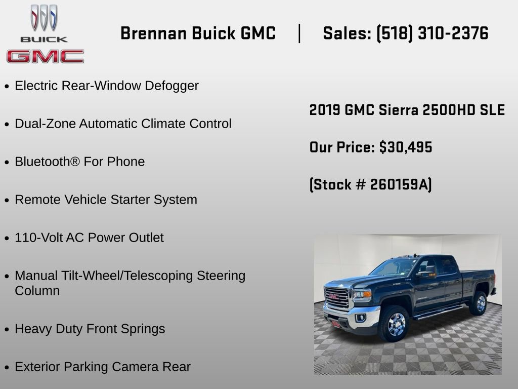 Used 2019 GMC Sierra 2500 SLE AWD/4WD image 18