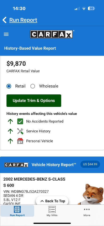 Used 2002 Mercedes-Benz S 600 image 99