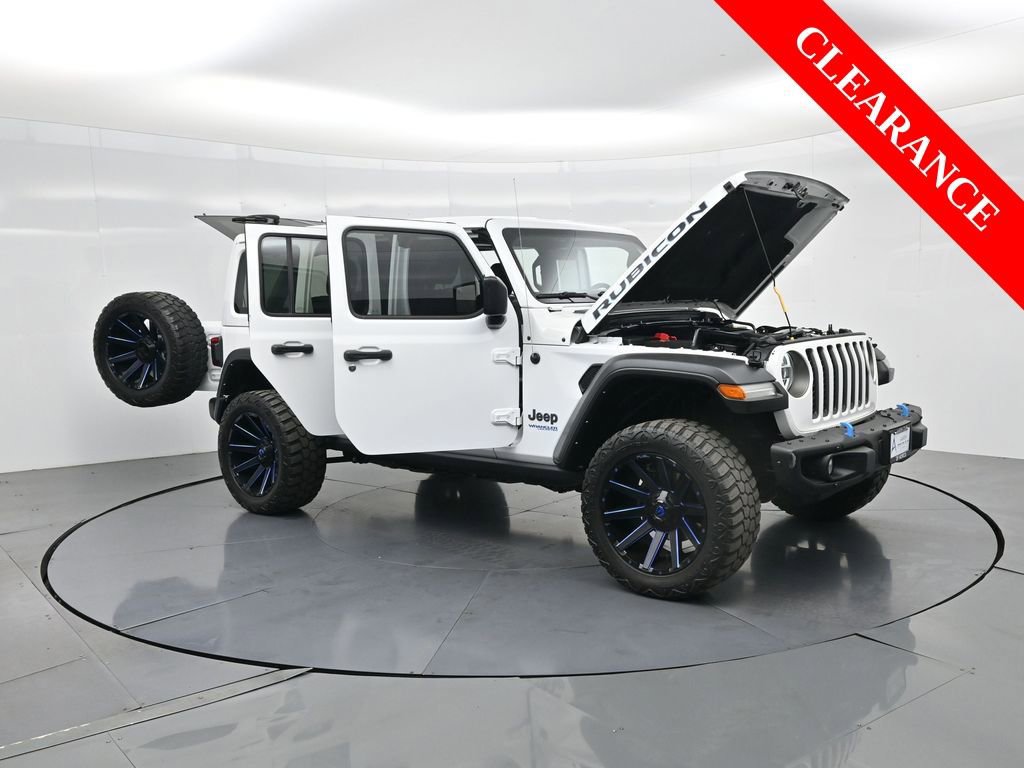 Used 2021 Jeep Wrangler Unlimited Rubicon 4xe w/ Steel Bumper Group image 37