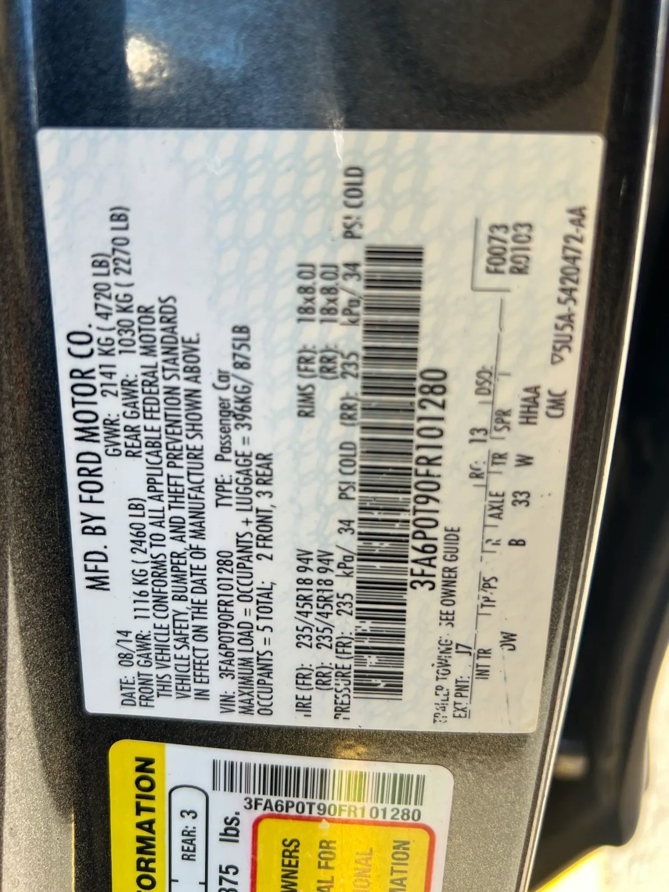 Used 2015 Ford Fusion SE w/ Equipment Group 201A image 32