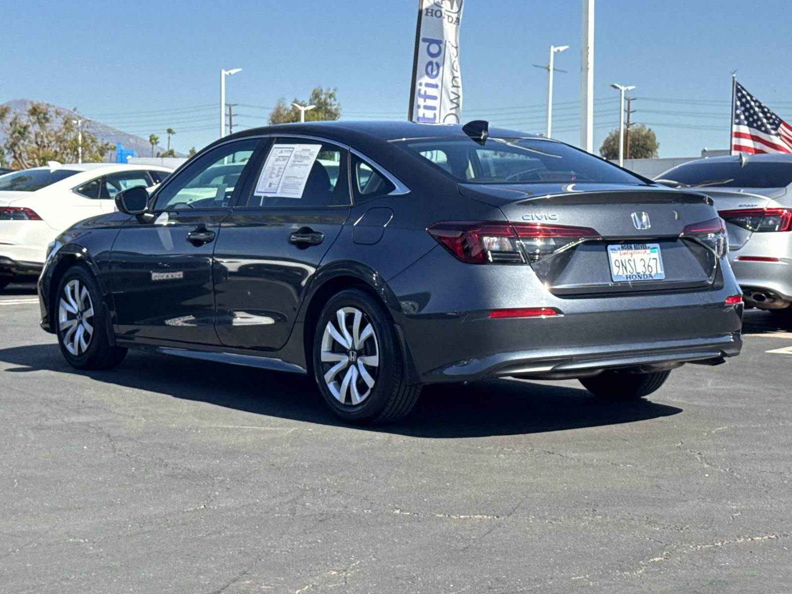 Certified 2025 Honda Civic LX image 3