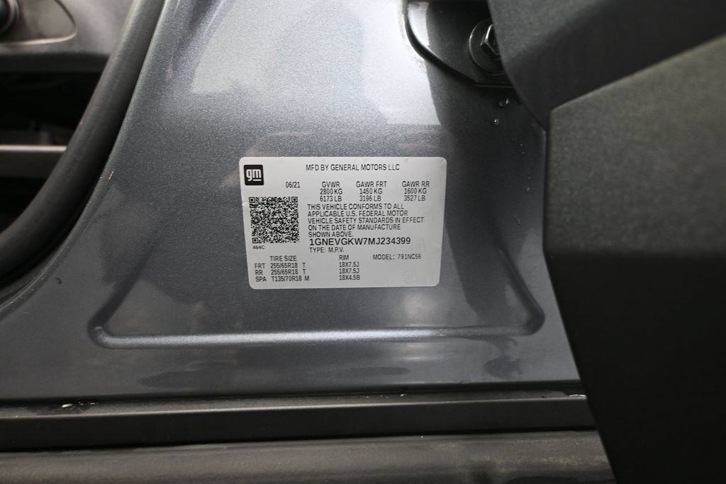 Used 2021 Chevrolet Traverse LT AWD/4WD image 44