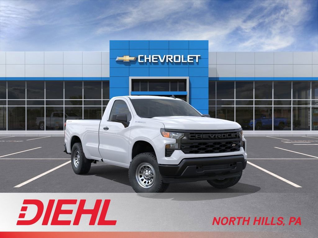 New 2026 Chevrolet Silverado 1500 W/T w/ WT Value Package AWD/4WD image 1