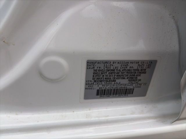 Certified 2025 Nissan Versa SR w/ Trunk Package image 24