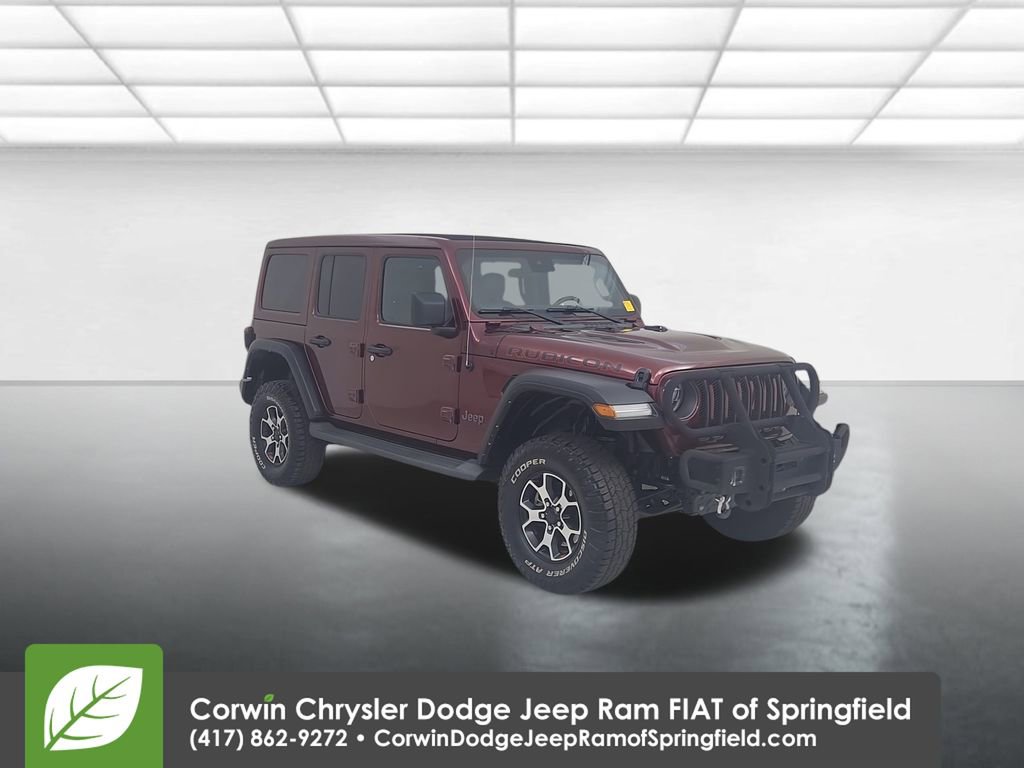 Used 2021 Jeep Wrangler Unlimited Rubicon w/ LED Lighting Group image 3