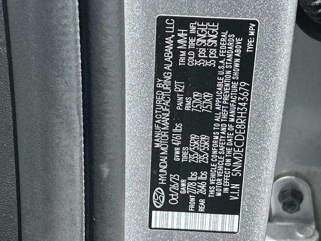 Certified 2024 Hyundai Tucson Limited AWD/4WD image 10