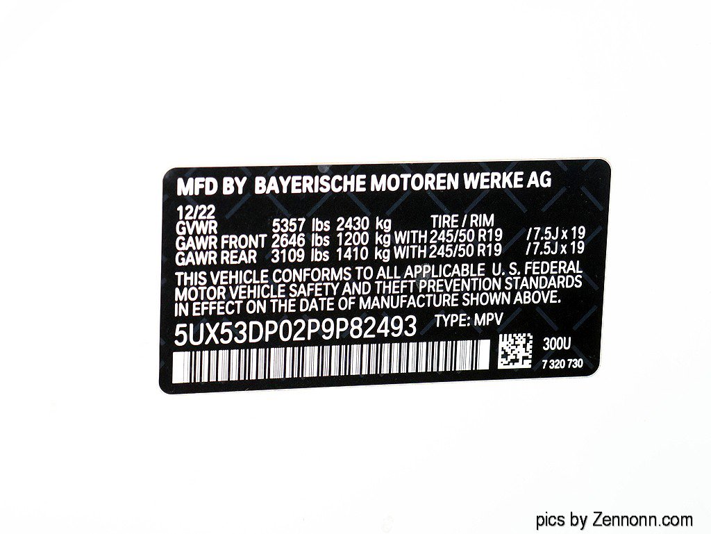 Certified 2023 BMW X3 xDrive30i w/ Premium Package image 38