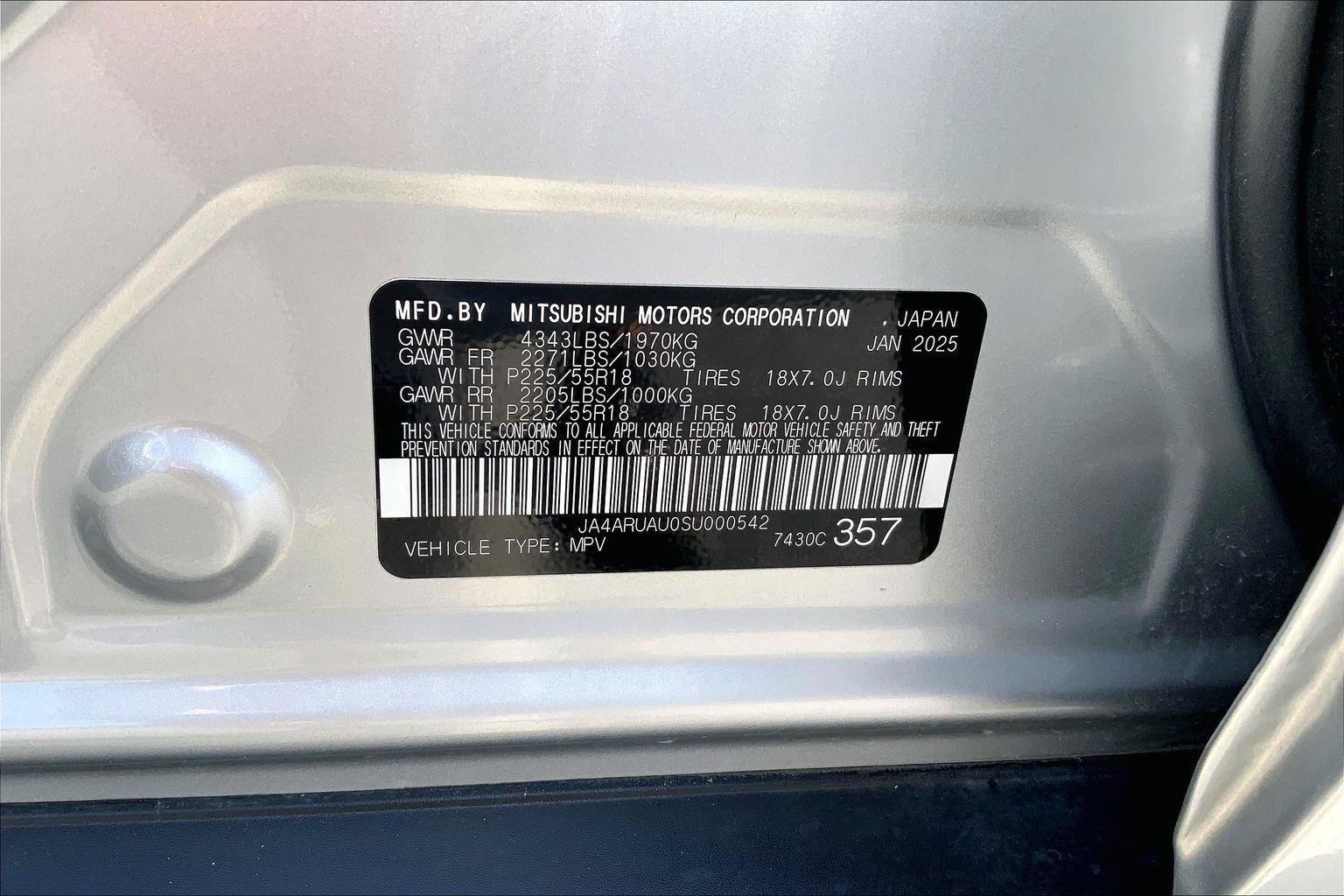 Used 2025 Mitsubishi Outlander Sport ES AWD/4WD image 28