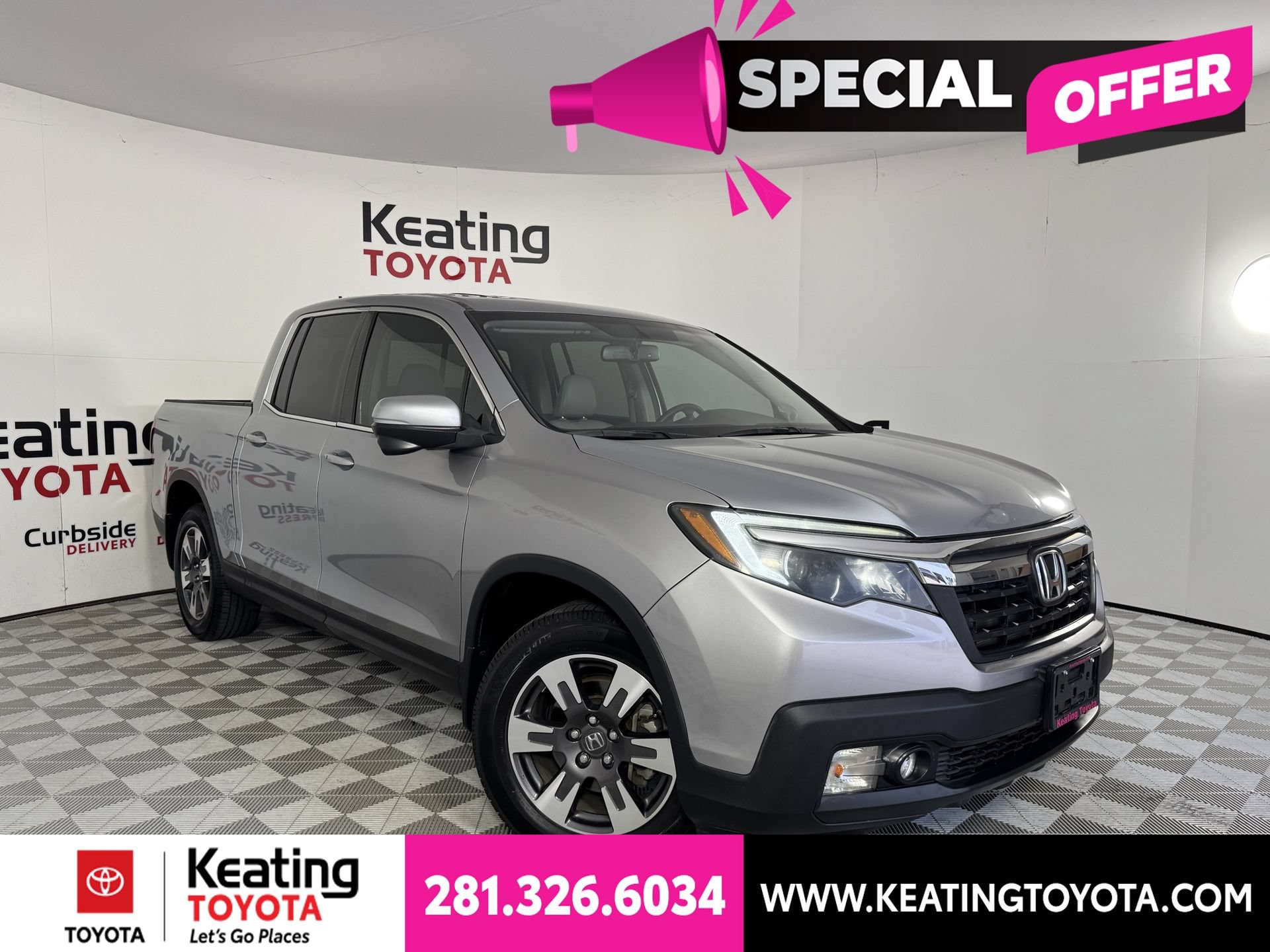 Used 2019 Honda Ridgeline RTL-T image 2