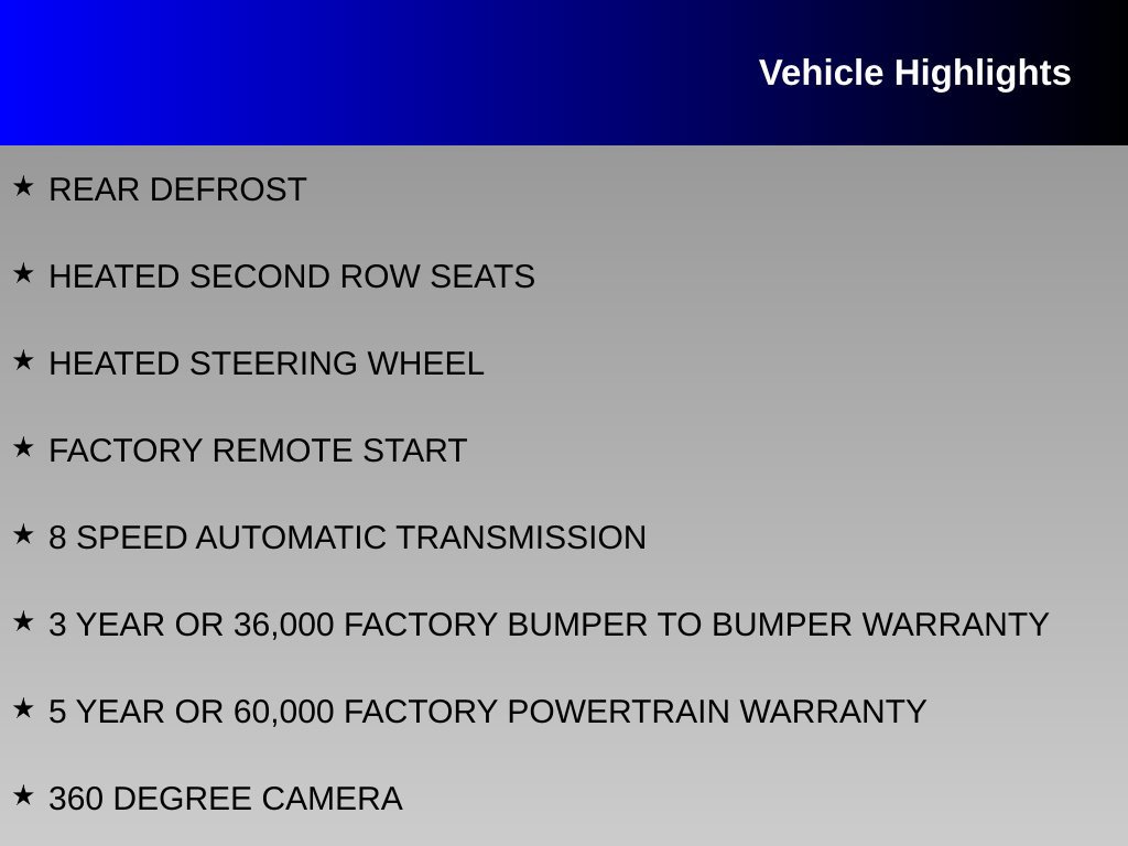 Used 2026 Chevrolet Traverse High Country w/ LPO, Floor Liner Package AWD/4WD image 8