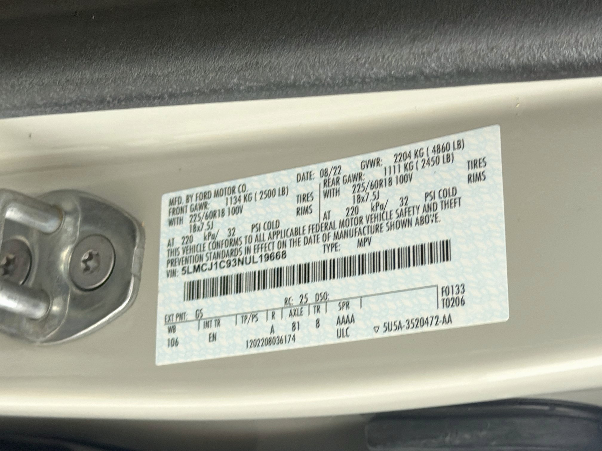 Used 2022 Lincoln Corsair FWD image 12