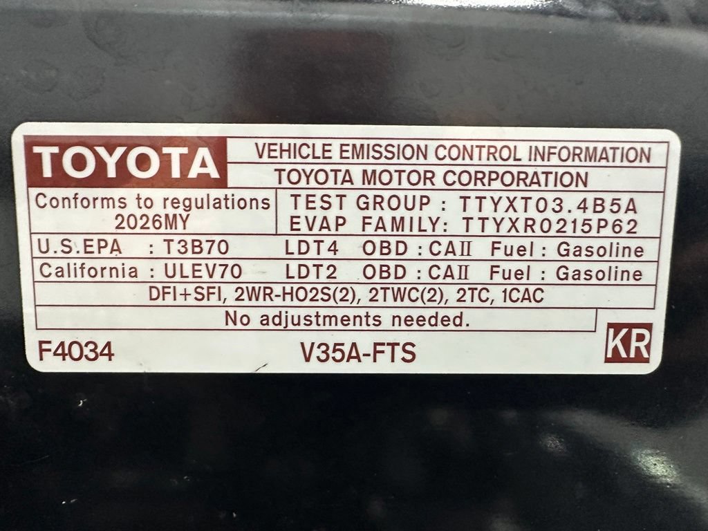 Used 2026 Toyota Tundra 1794 Edition AWD/4WD image 71