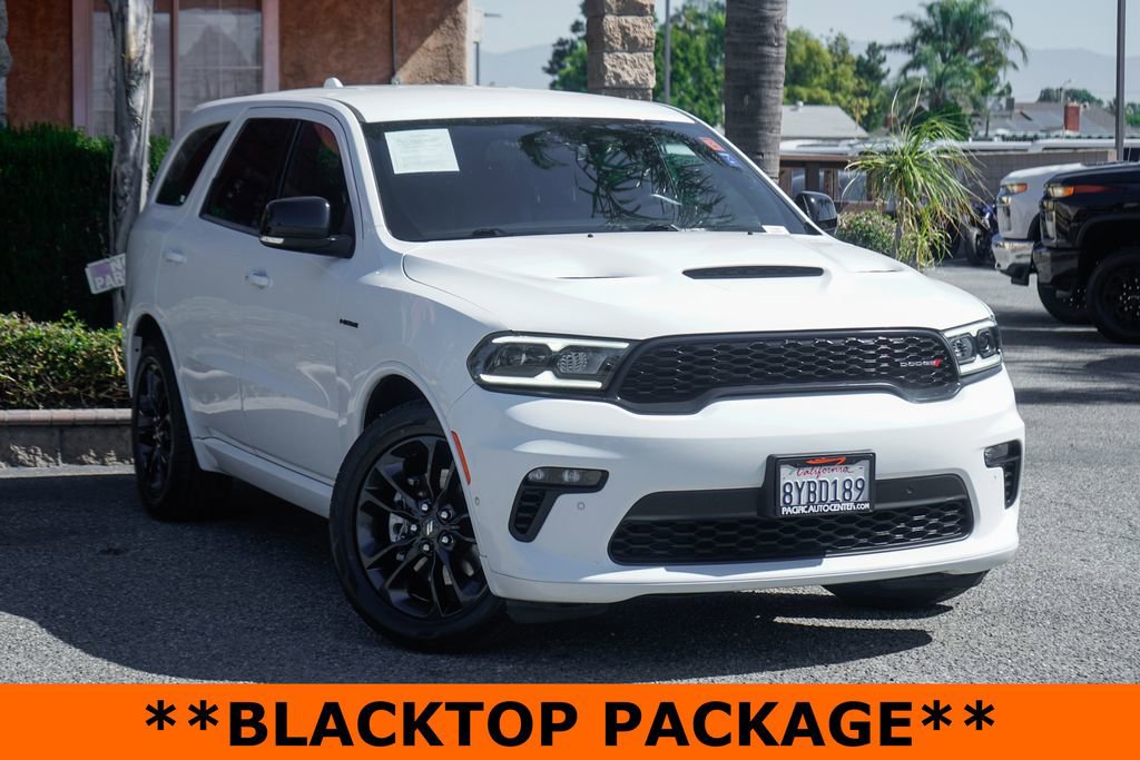 Used 2021 Dodge Durango R/T w/ Blacktop Package RWD image 2