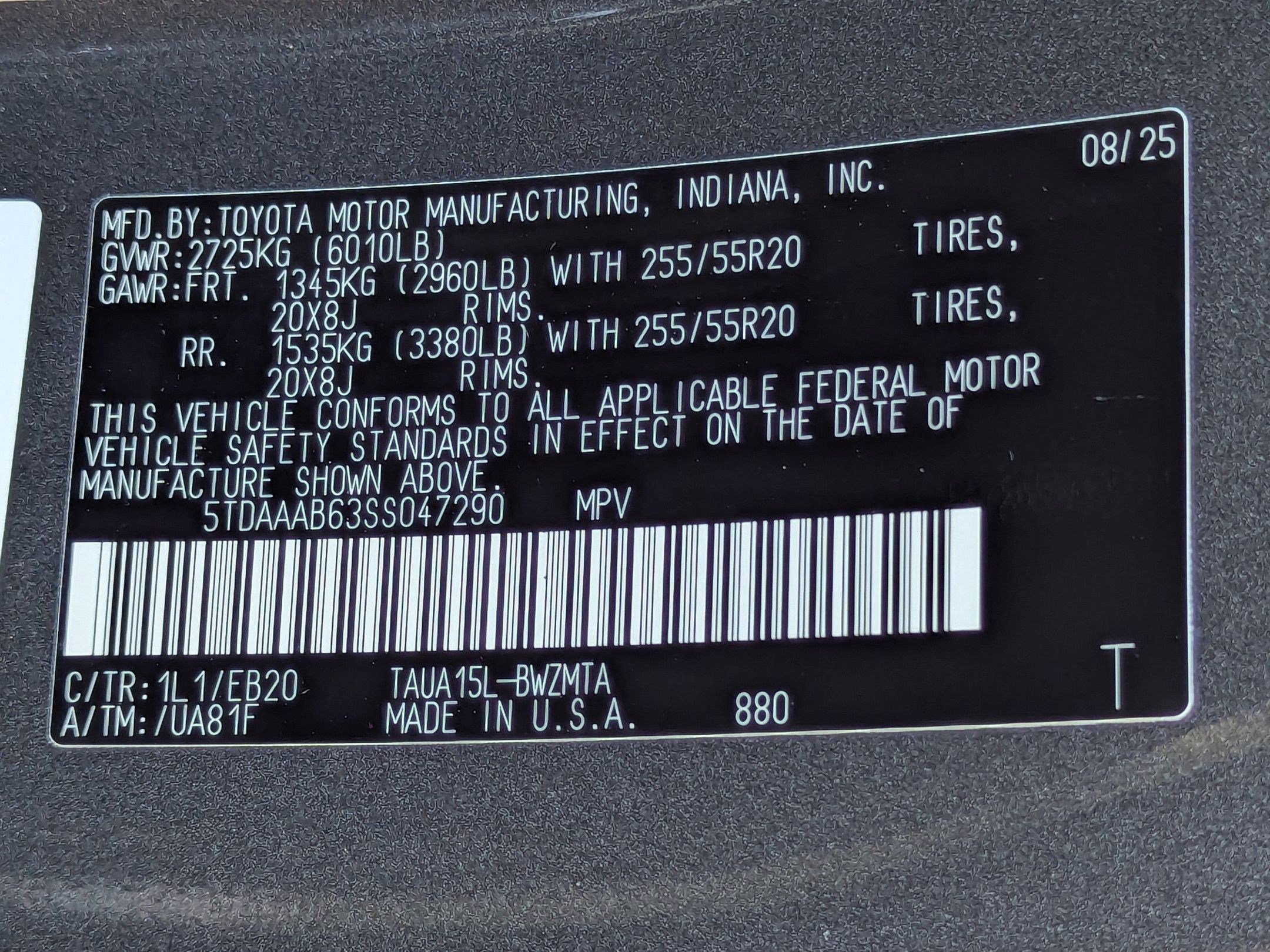 New 2025 Lexus TX 350 AWD image 36