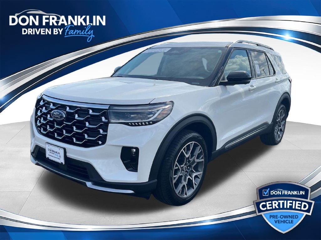 Used 2025 Ford Explorer Platinum w/ Ultimate Package