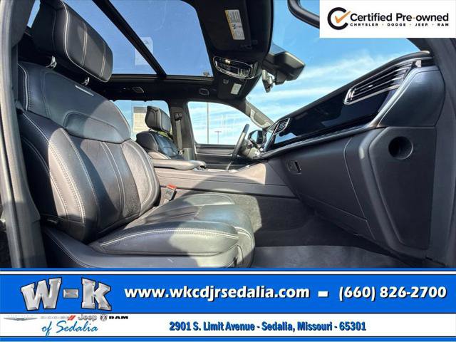 Certified 2024 Jeep Grand Wagoneer L Series II w/ Quick Order Packagew 28T AWD/4WD image 36