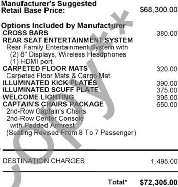 Used 2022 Nissan Armada Platinum w/ Captain's Chairs Package image 2