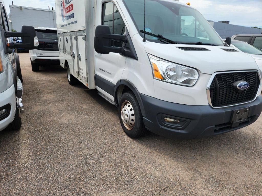 Used 2020 Ford Transit 350 DRW w/ Interior Upgrade Package RWD image 1