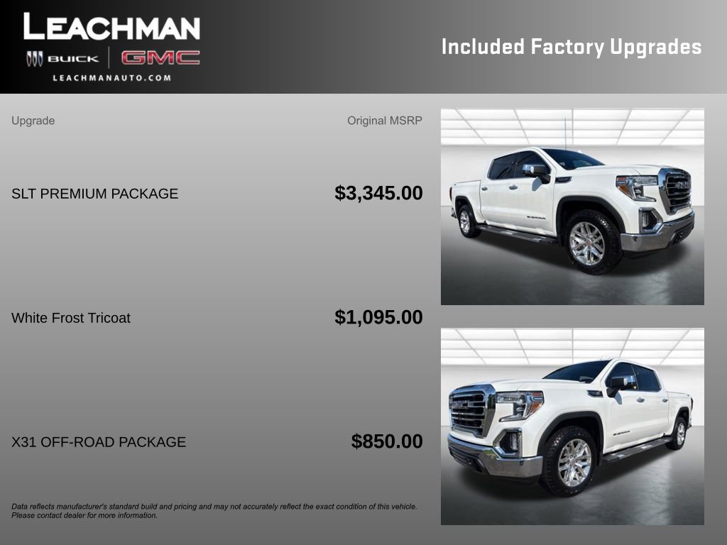 Used 2022 GMC Sierra 1500 SLT w/ SLT Premium Package AWD/4WD image 11