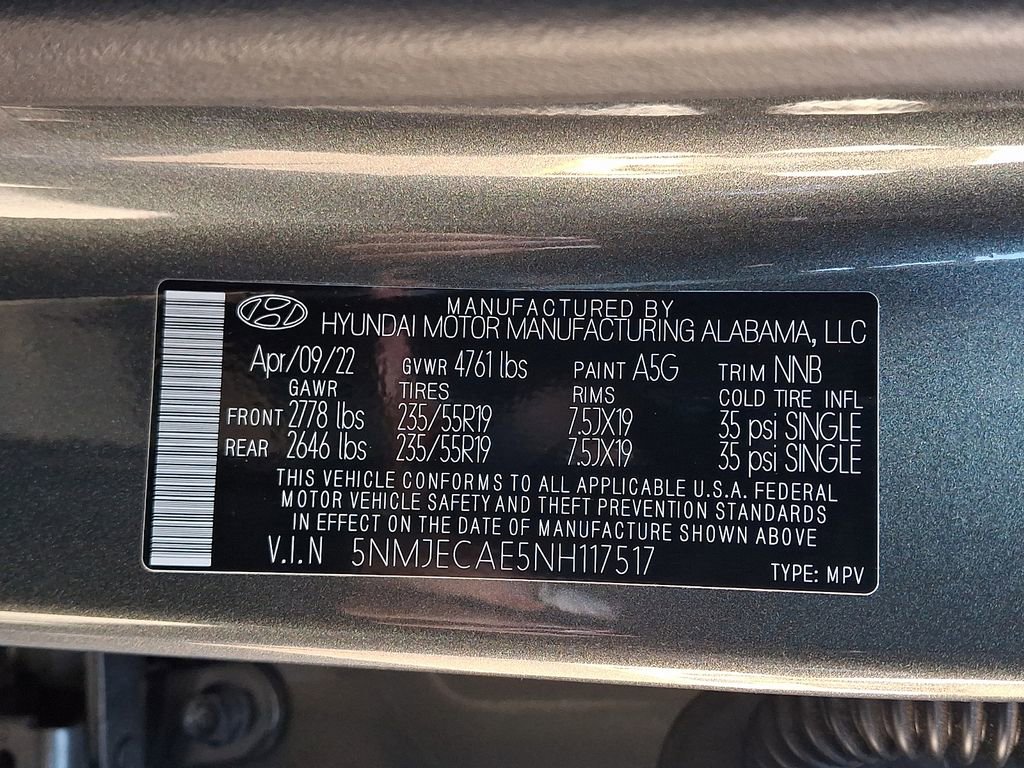 Used 2022 Hyundai Tucson Limited image 27