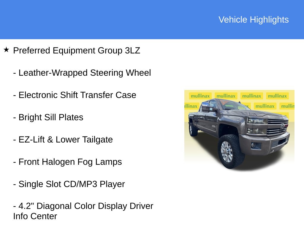 Used 2015 Chevrolet Silverado 2500 High Country w/ Duramax Plus Package AWD/4WD image 30
