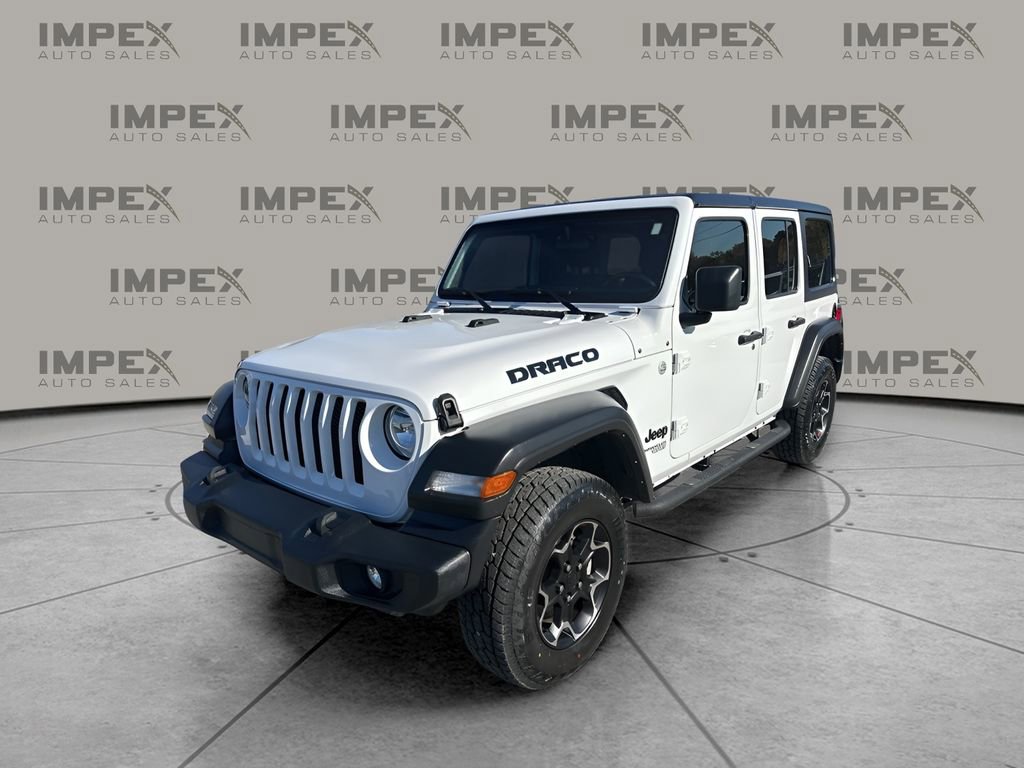 Used 2021 Jeep Wrangler Unlimited Sport image 1