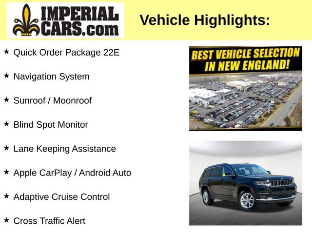 Used 2023 Jeep Grand Cherokee L Limited AWD/4WD image 7