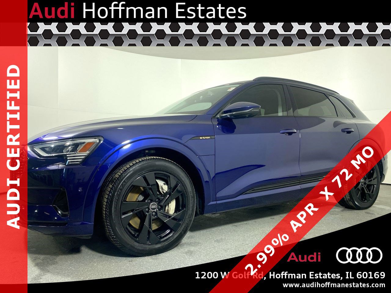 Certified 2021 Audi e-tron Premium w/ Convenience Plus Package image 1