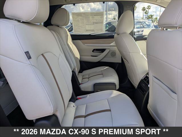 New 2026 MAZDA CX-90 3.3 Turbo S w/ Premium Package AWD/4WD image 13