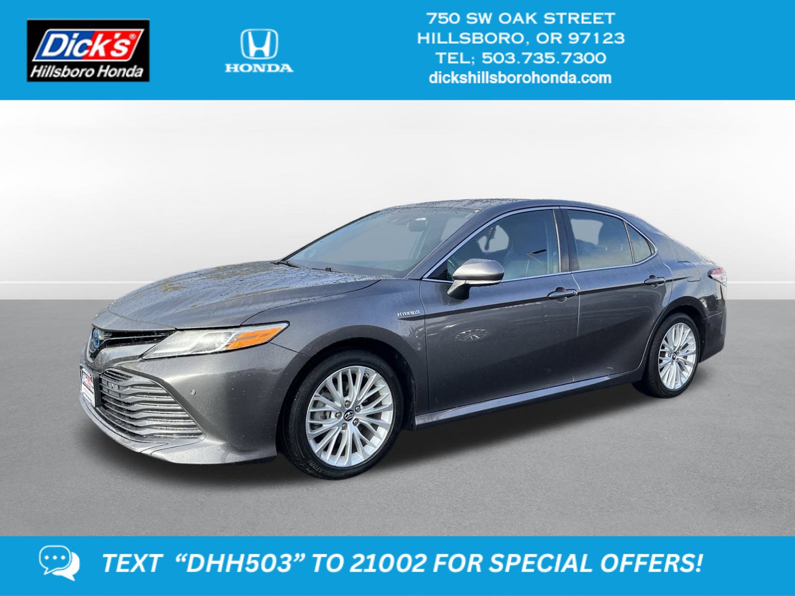 Used 2019 Toyota Camry XLE