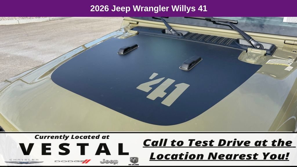 New 2026 Jeep Wrangler Unlimited Sport AWD/4WD image 18