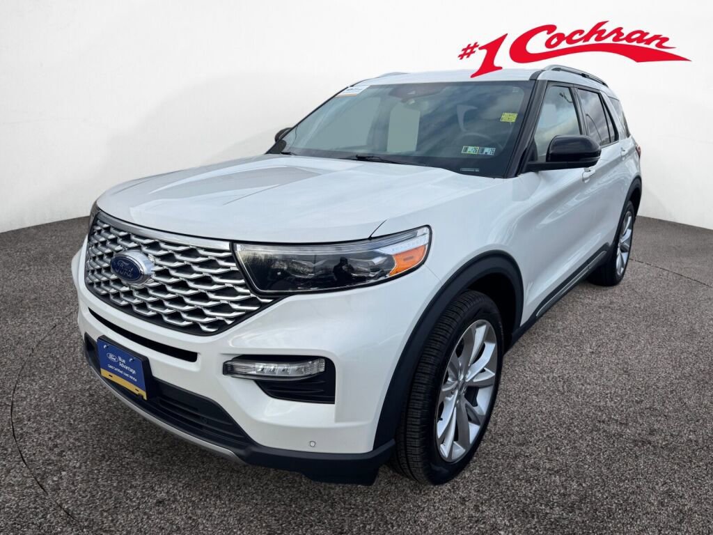 Used 2022 Ford Explorer Platinum w/ Technology Package image 3
