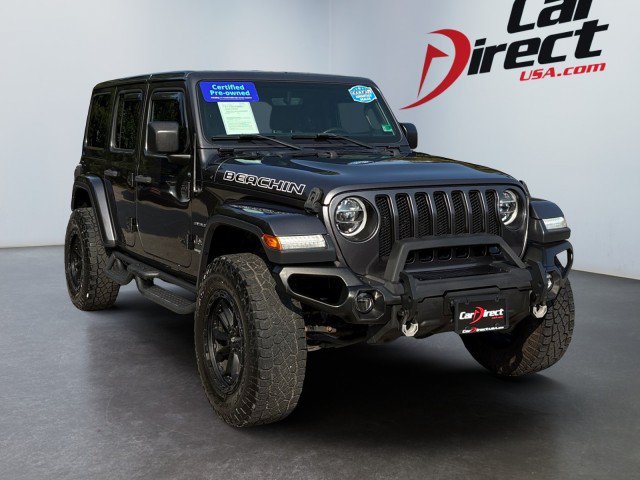 Used 2018 Jeep Wrangler Unlimited Sahara w/ Dual Top Group AWD/4WD image 1