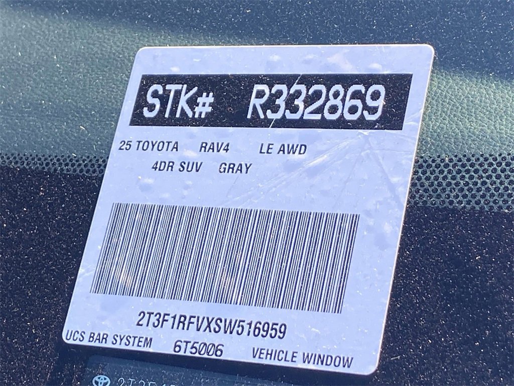 Certified 2025 Toyota RAV4 LE image 36