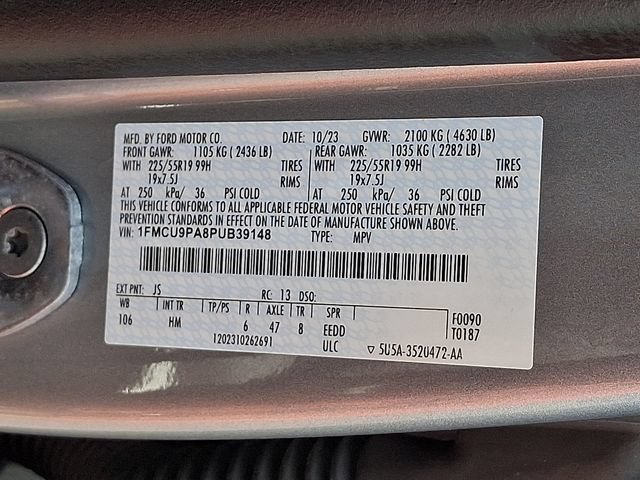 Certified 2023 Ford Escape ST-Line Elite AWD/4WD image 28