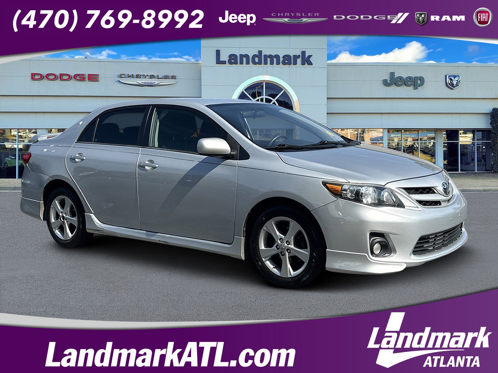 Used 2013 Toyota Corolla S
